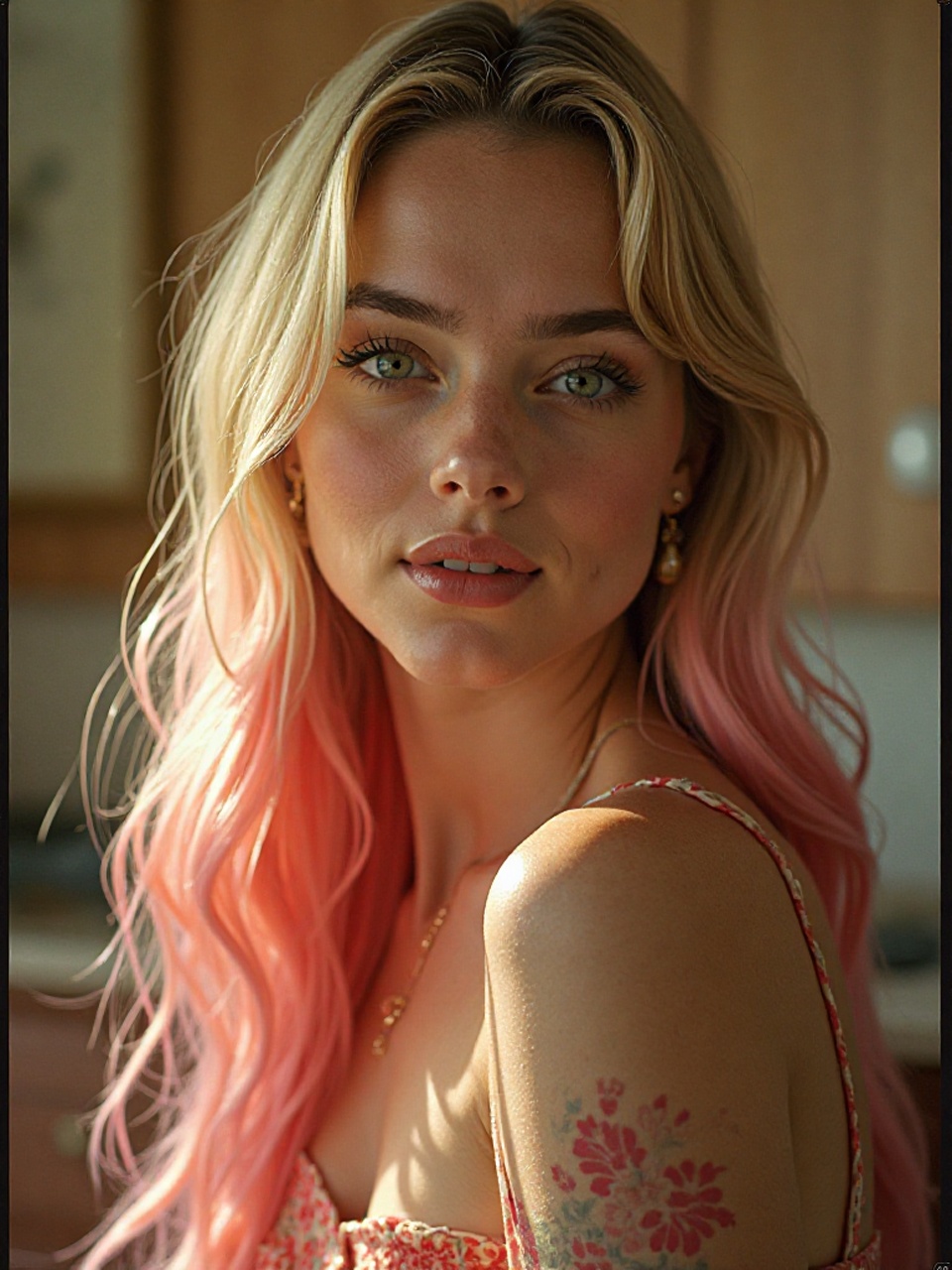 ゴールド　ロング